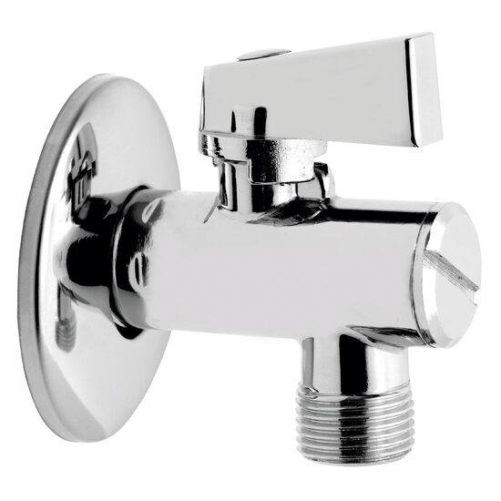 Robinet coltar cu filtru 1/2"x3/8", crom, Ferro Z1238KF