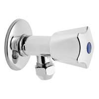 Robinet coltar tip ciuperca 1/2"x3/8" cu piulita M10, crom, Ferro Z240