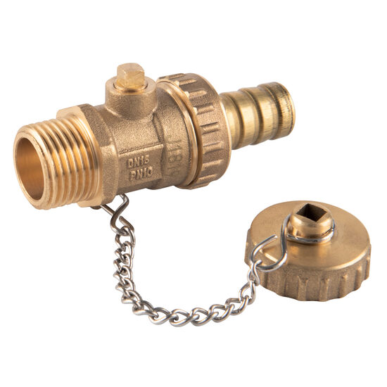 Robinet golire din alama cu sfera 1/2" FE, Ferro ZSN1