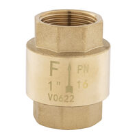 Supapa de sens din alama cu arc 1 1/2", Ferro ZZ5V