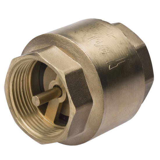 Supapa de sens cu arc inox si element inchidere din alama 3/4" , Ferro ZZM2