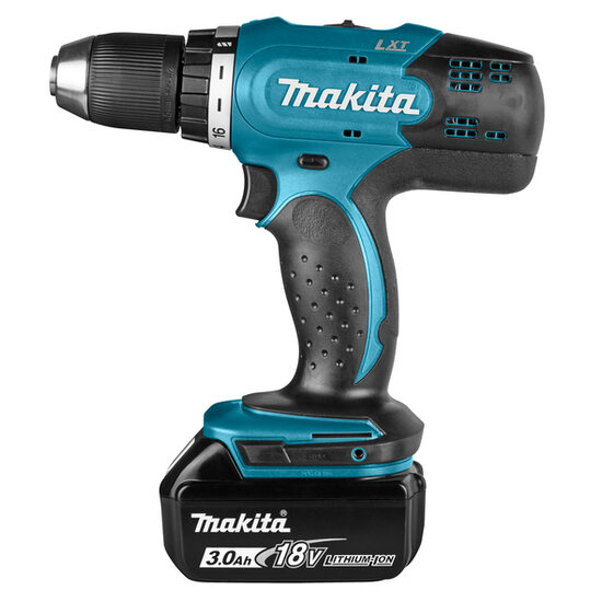 Masina de gaurit si insurubat LXT 18V, 42 Nm, livrata cu 2 acumulatori 3,0Ah, Makita DDF453RFE