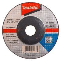 DISC ȘLEFUIRE METAL 125X6, Makita D-18465