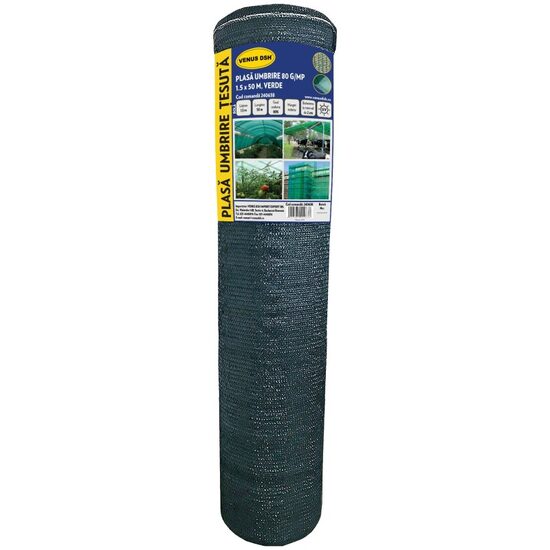 PLASA UMBRIRE   80 G/MP, 8.0 x 25 M, VERDE, DSH 241741