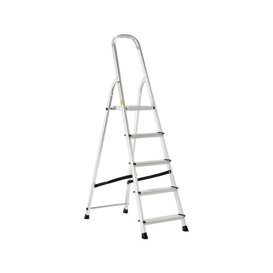 Scară din aluminiu cu 5 trepte, Vorel 17741