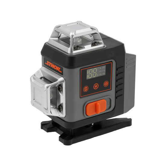 Nivelă laser 4d verde 16 linii accesorii, Sthor 18007