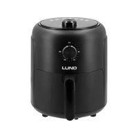 Friteuză aer cald 1000w 2.6l negru, Lund 67560