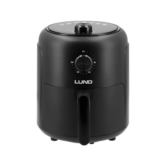 Friteuză aer cald 1000w 2.6l negru, Lund 67560