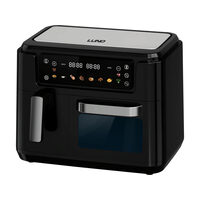 Friteuză aer cald 2400w 3.5l+7.5l negru, Lund 67564