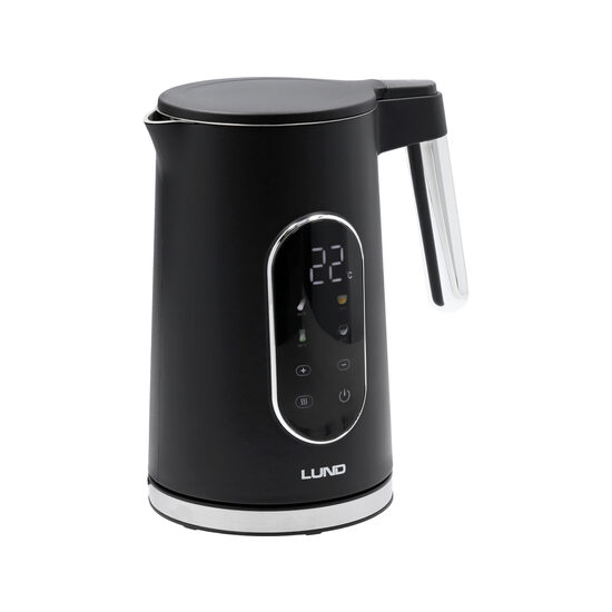 Fierbator electric negru,1.7l,regl .temp, Lund 68228