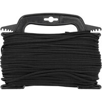 Cordelină pp 3mm 80m negru, Vorel 69461