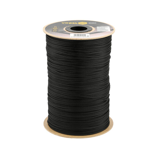Cordelină pp 3mm 600m negru, Vorel 69464