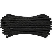 Cordelină 12mm 20m negru, Vorel 69480