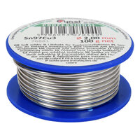 Cositor fără plumb, 2,0mm, 100g, sn97cu3, Toya 76881