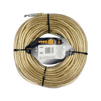 Cablu oțel cu protecție, pentru sigiliu, 6mm, 34m, Vorel 85003