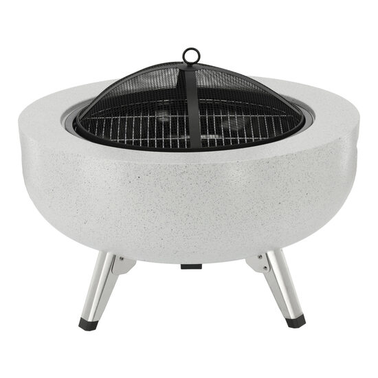 Vatră de grădină 3 în 1 cu grilaj 43.5cm, Lund 99718
