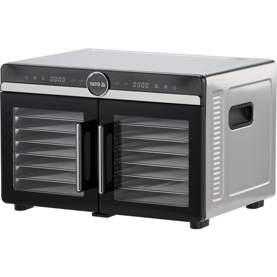Susă de alimente 16 tăvi din oțel inoxidabil, 1400w, Yato YG-16000