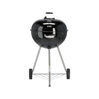 Grătar cu cărbuni rotund, 54cm, negru, Yato YG-20300