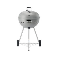 Grătar cu cărbuni rotund, 54cm, gri, Yato YG-20301
