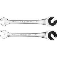 Cheie semideschisă cu clichet 11mm, Yato YT-01333