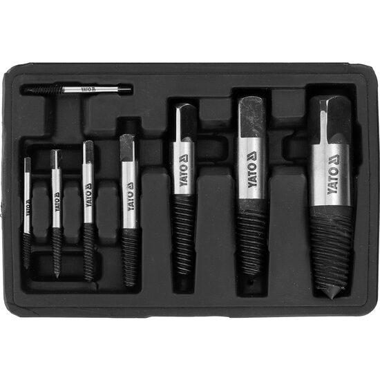 Set extractoare șuruburi 8 piese, Yato YT-05901