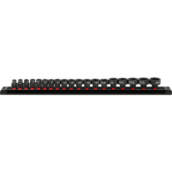 Set chei tubulare de impact scurte, Yato YT-10249