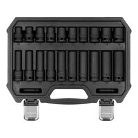 Set tubulare de impact 1/2", 20 piese, Yato YT-10256