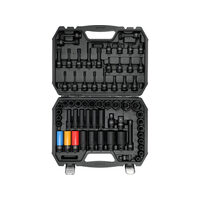 Set tubulare de impact 1/2", 64 piese, Yato YT-10260