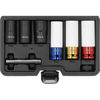 Set tubulare pt jante aliaj 1/2" 7 buc, Yato YT-10559