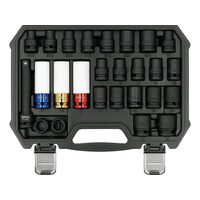 Set tubulare de impact 1/2", 24 piese, Yato YT-10569