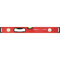 Nivelă aluminiu 600mm cu mâner 3 bule, Yato YT-30081