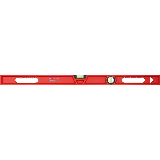Nivelă aluminiu magnetică 800mm 3 bule, Yato YT-30092