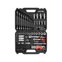 Trusă tubulare 1/4", 3/8" 92 piese, Yato YT-38785