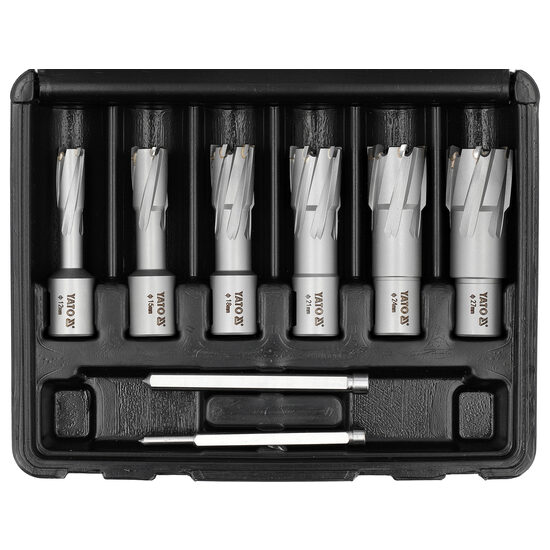 Set burghie carotate 8 buc, Yato YT-43410