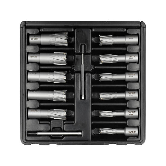 Set burghie carotate 13 buc, Yato YT-43413