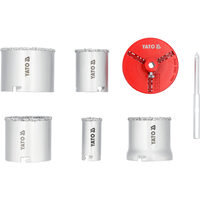 Set carote 33-83mm, Yato YT-43920