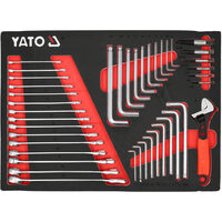 Inserție dulap de scule 41 piese, Yato YT-55492