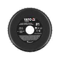 Disc rașpel pentru polizor unghiular, 120x12mm, nr1, Yato YT-59179
