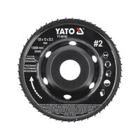 Disc rașpel cutter 120x12mm nr2, Yato YT-59183