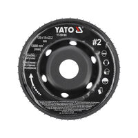 Disc rașpel cutter 120x18mm nr2, Yato YT-59185