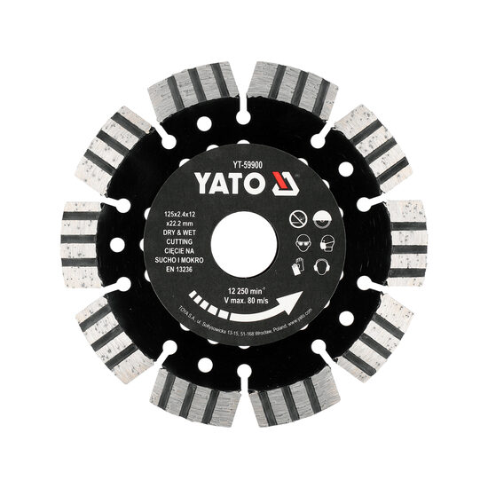 Disc pentru beton armat 125mm, Yato YT-59900
