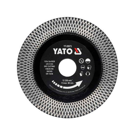 Disc pentru ceramică 125mm, Yato YT-59973