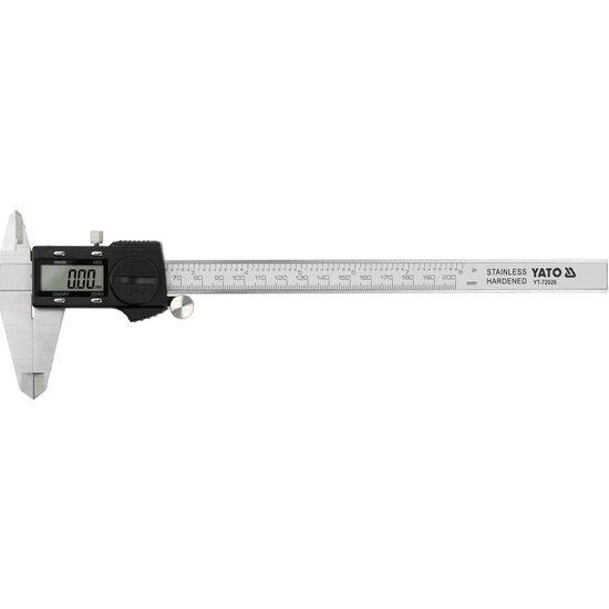 Șubler 200mm rezistent la apă ip55, Yato YT-72026