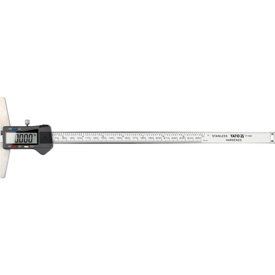 Șubler digital pentru adâncime 250mm, Yato YT-72252