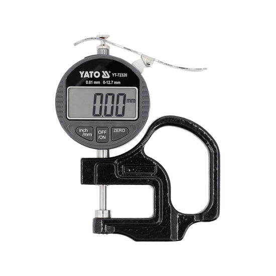 Ceas comparator pt grosime 12.7mm/0.01mm, Yato YT-72320