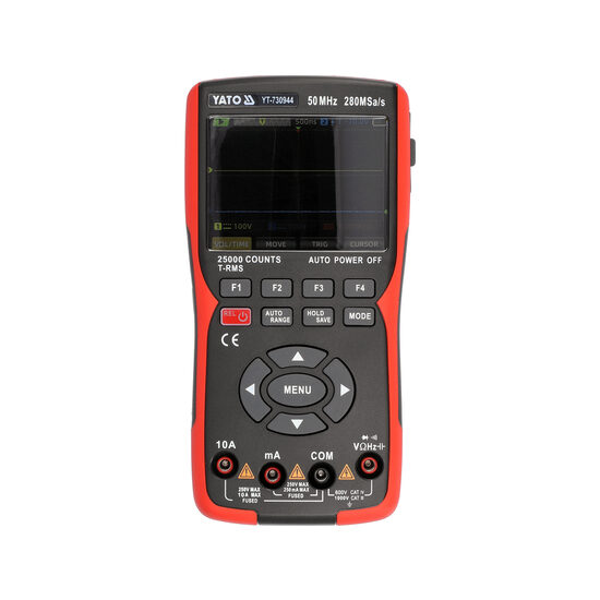 3in1 multimetru osciloscop,280msa/50mhz, Yato YT-730944