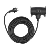 Cablu prelungitor cauciuc 15m, Yato YT-81031