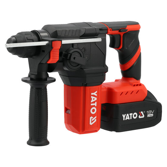 Rotopercutor 18v sds+, 2x4ah, Yato YT-827722