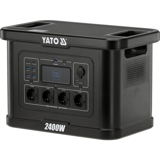 Stație încărcare portabilă 2400w, 2232wh, Yato YT-83095