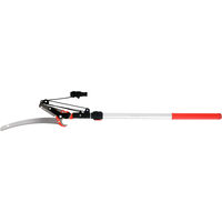 Fierăstrău + foarfecă telescopică pentru crengi 2m, aluminiu, Yato YT-88771